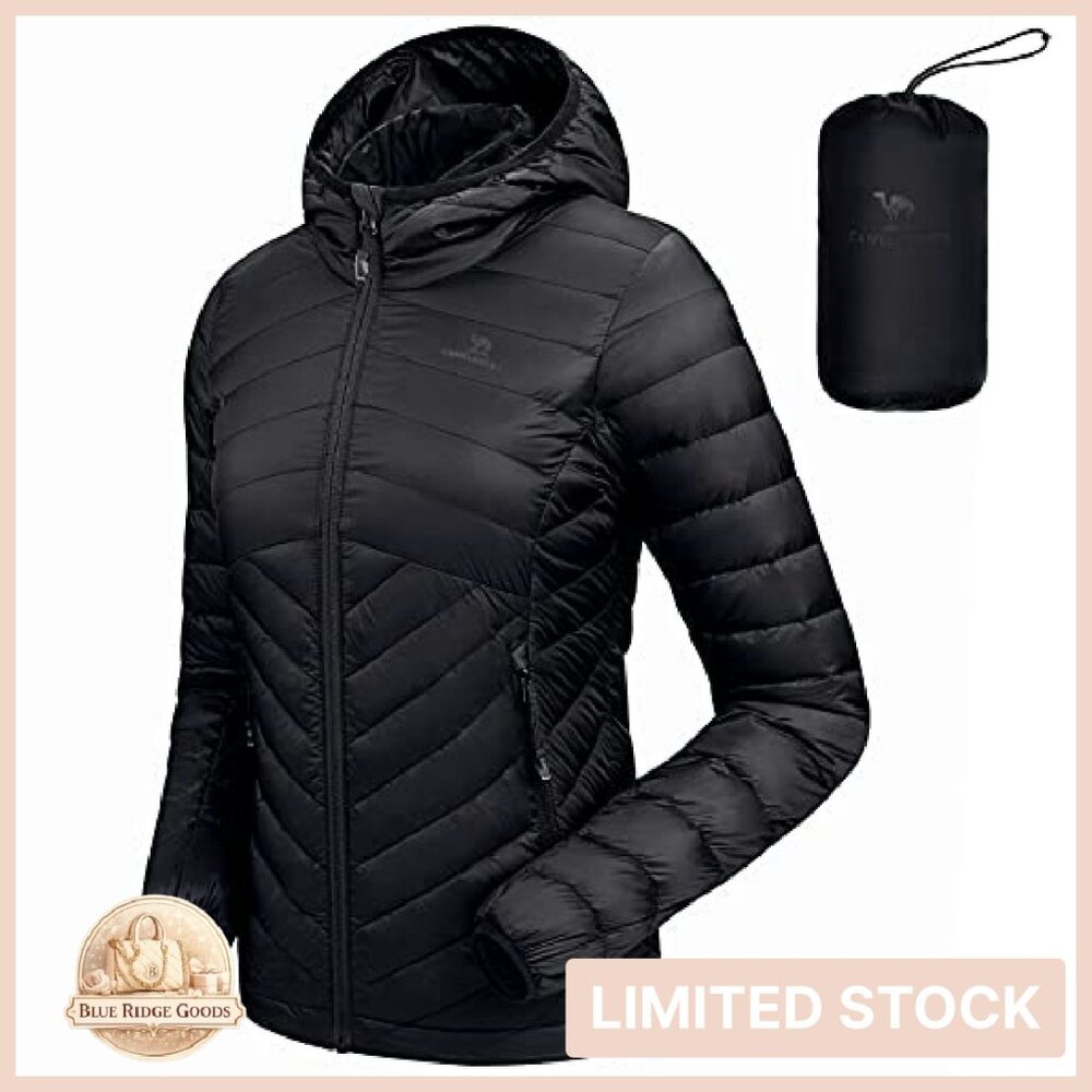 Lightweight Packable Down Jacket Hooded Puffer In… - image 2